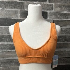 Roxy Orange Swim Top